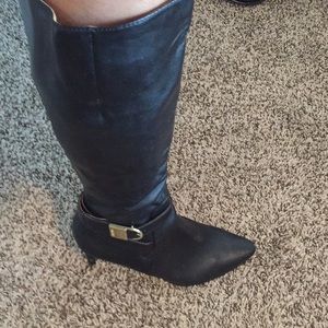 Calvin Klein heeled boots